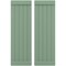 Ekena Millwork Americraft 5-Board Exterior Wood Joined Board-n-Batten Shutters w/ End Batten, ARW103BB518X50TGH, PR ARW103BB518X50TGH - alternate 1